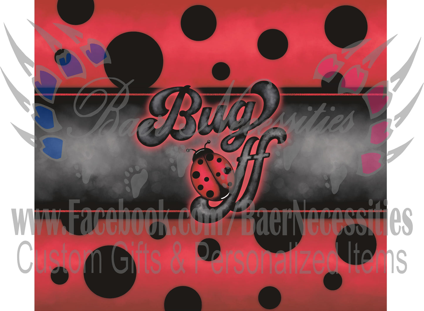 Lady Bug - Tumbler Transfer