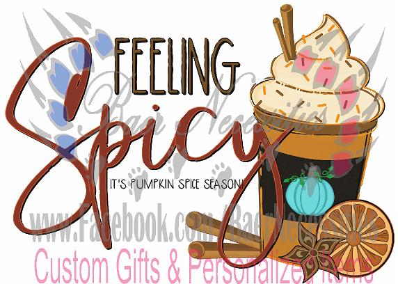 Feeling Spicy - Tumber decal