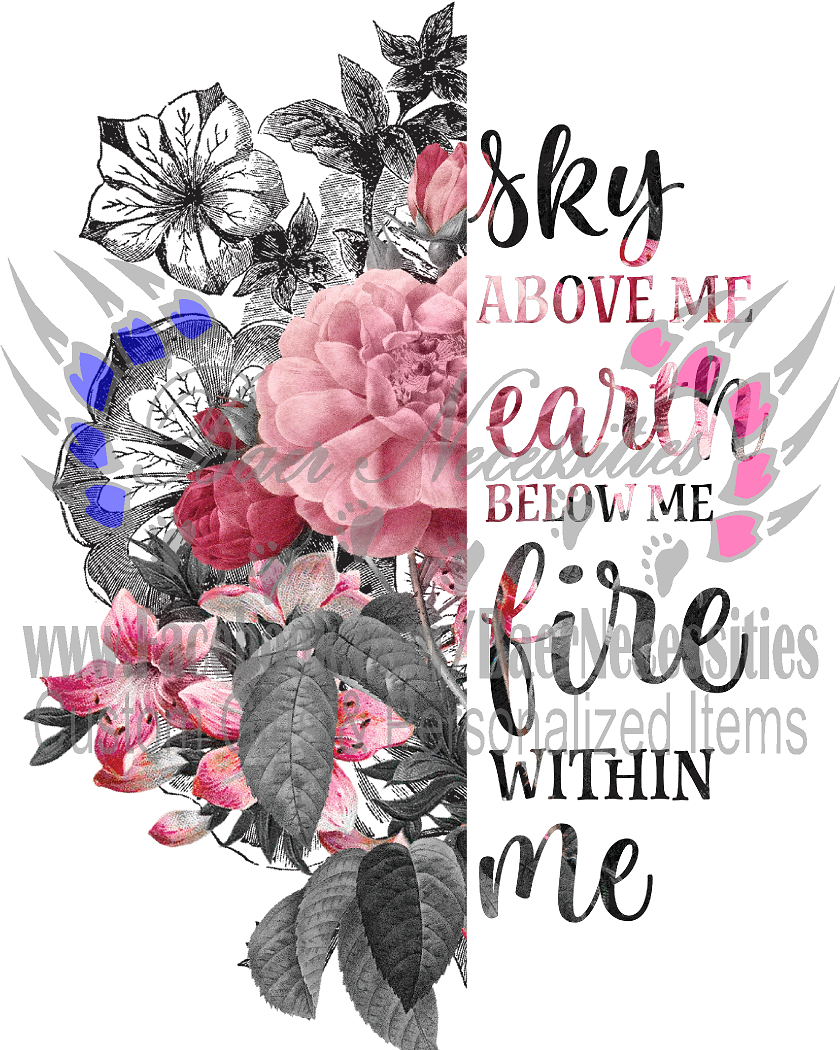 Sky Above Me - UV DTF