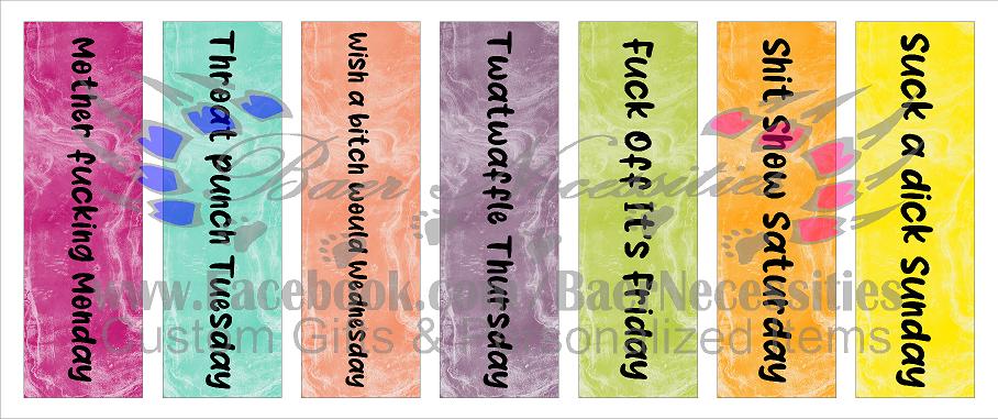 Weekly Sayings Bundle - Pen Wrap