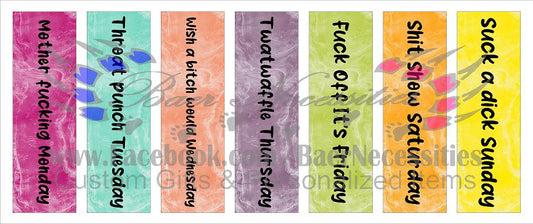 Weekly Sayings Bundle - Pen Wrap