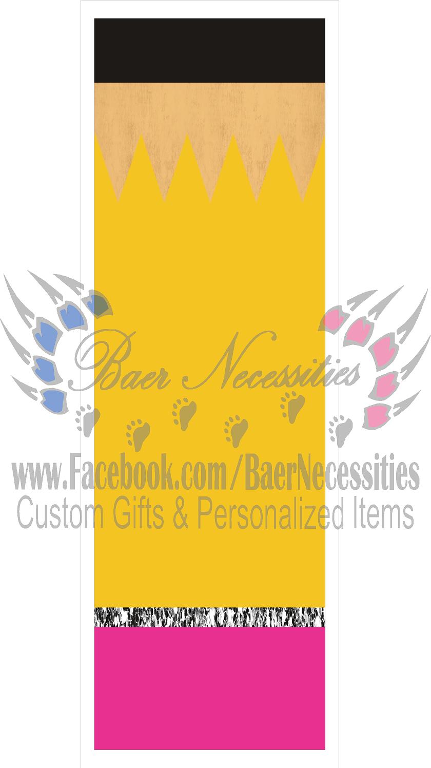 Yellow Pencil - Pen Wrap