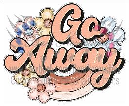 Go Away - Tumber Decal