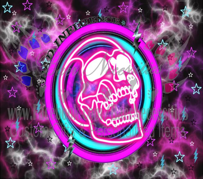 Bad Influence Skull - Full Wrap
