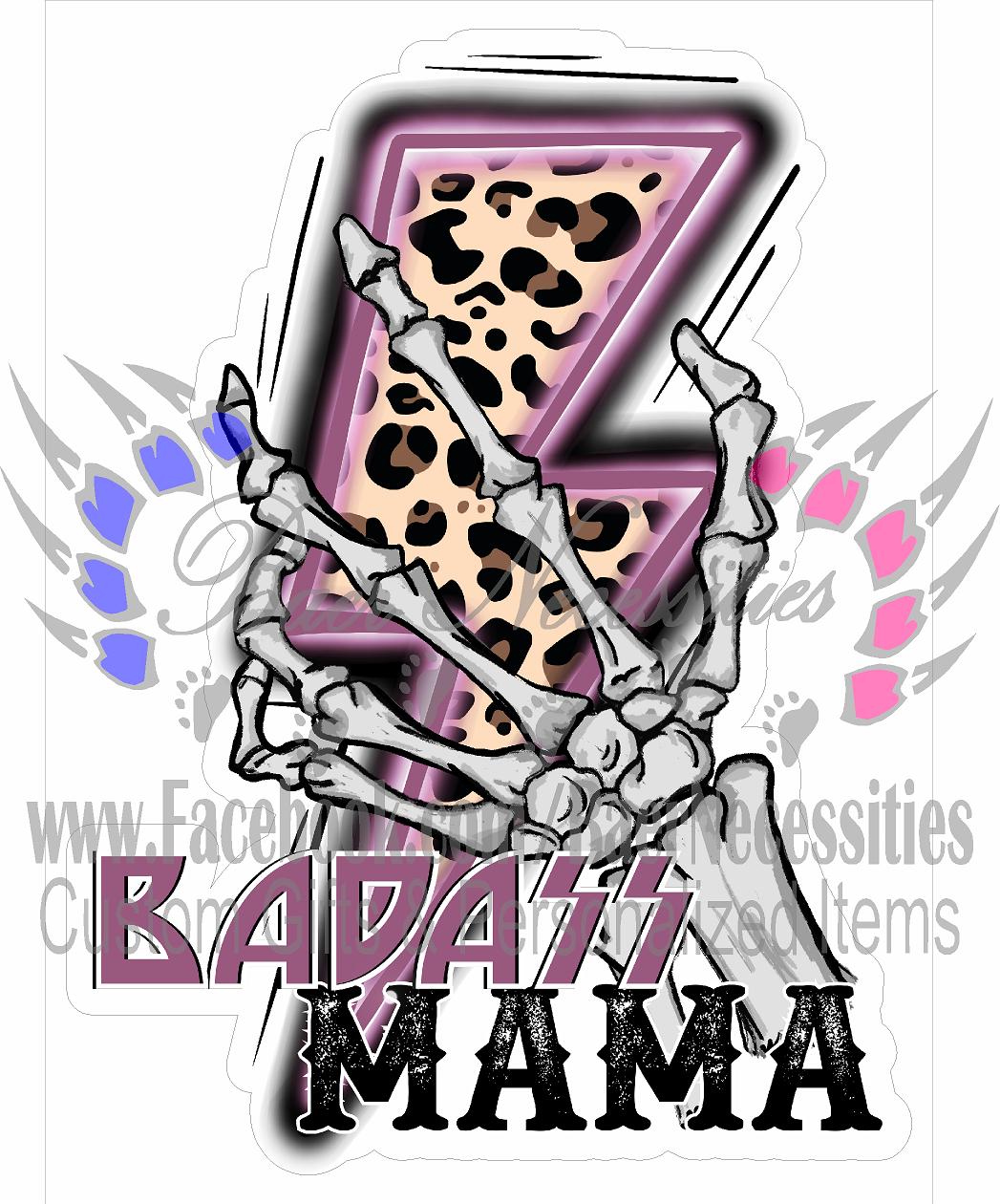 Bada$$ Mama - Tumber Decal