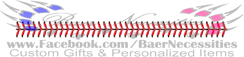 Baseball Lace Wrap (White) - Tumbler Decal