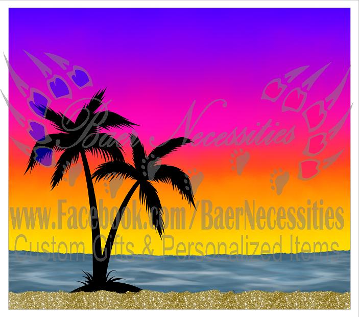 Beach Sunset - Full Wrap