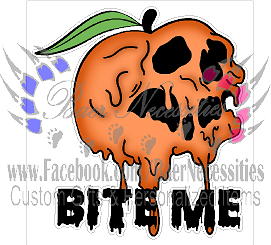 Bite Me - Tumber Decal
