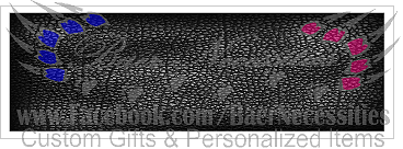 Black Leather Pattern - Pen Wrap