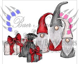 Christmas Gnomes 3 - Tumbler Decal