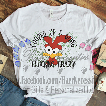 Cooped Up and Going Clucking Crazy - Transfer