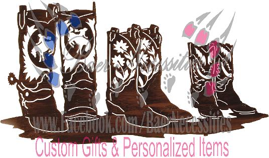 Cowboy Boots - Tumbler Decal
