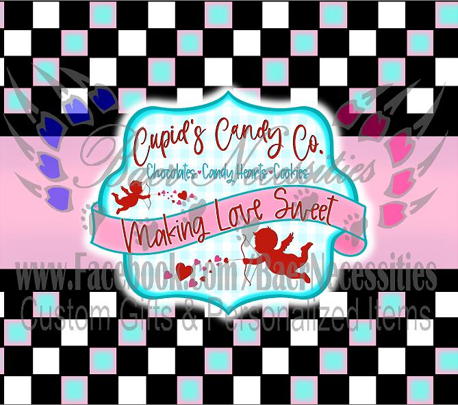 Cupid's Candy Co. - Tumbler Transfer
