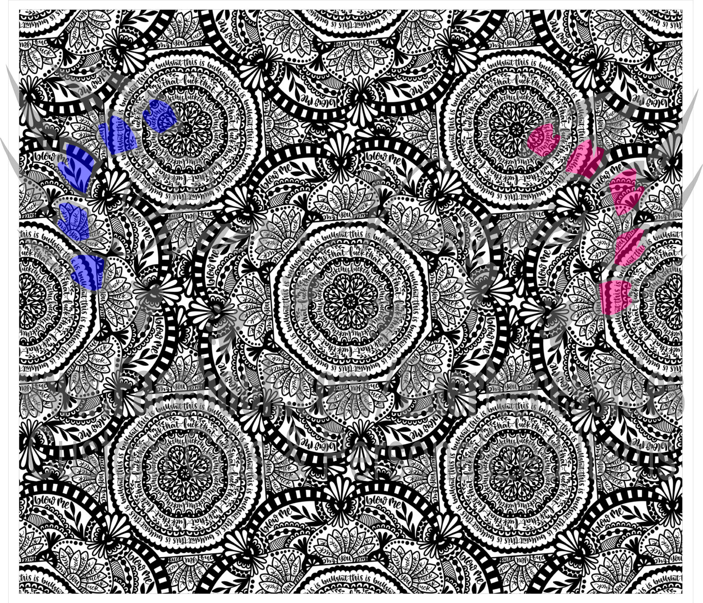 CUSS Mandala - Full Wrap