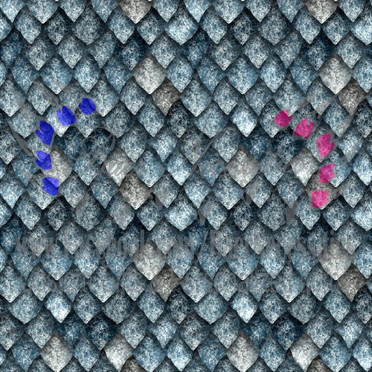 Dragon Scale 01 - Adhesive