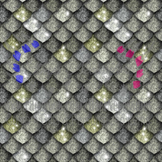 Dragon Scale 02 - Adhesive