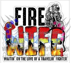 Fire Wife - Tumber Decal