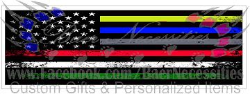 First Responders Flag - Pen Wrap