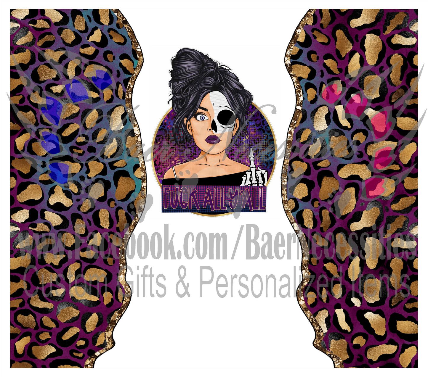 F*ck All Yall Leopard - Full Wrap