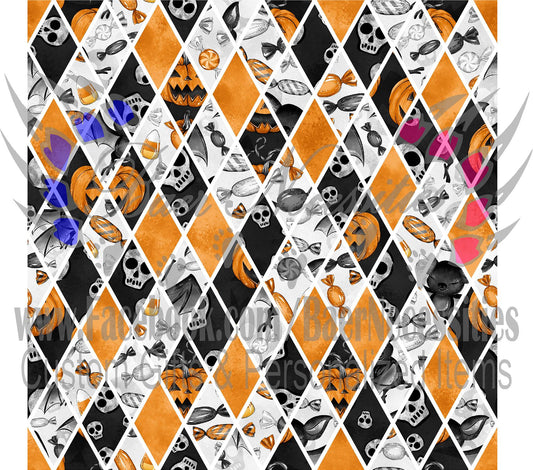 Halloween Tangram 05 - Adhesive