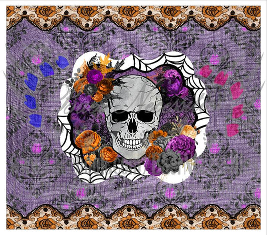 Halloween Skull - Full Wrap