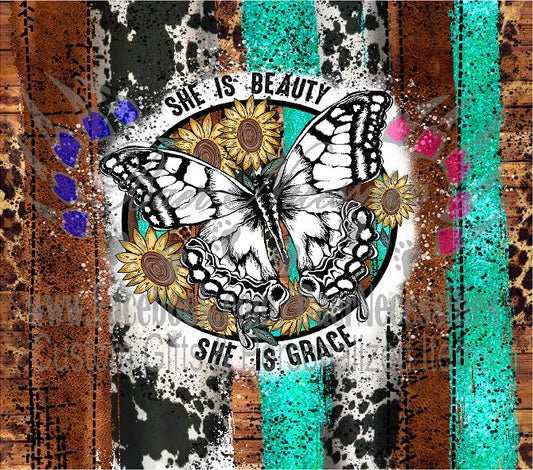 She is Beauty, She is Grace - Full Wrap