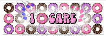 I Donut Care - Pen Wrap