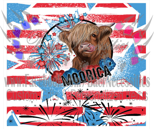 Moorica - Tumbler Transfer
