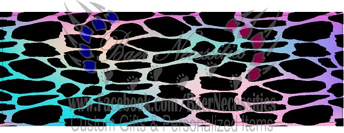 Multicolor Giraffe Print - Pen Wrap
