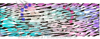 Multicolor Leopard Zebra Print - Pen Wrap