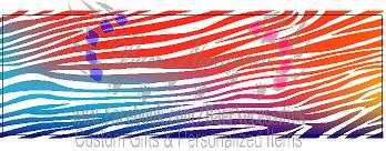 Multicolor Zebra Print - Pen Wrap