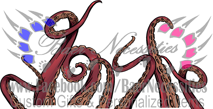 Octopus Arms Wrap - Tumbler Decal
