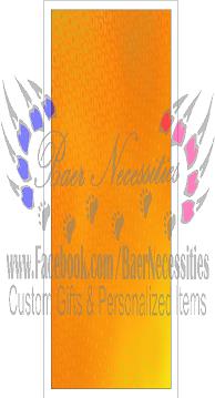 Orange/Yellow Pattern - Pen Wrap