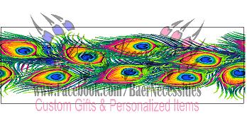 Peacock Feathers - Pen Wrap