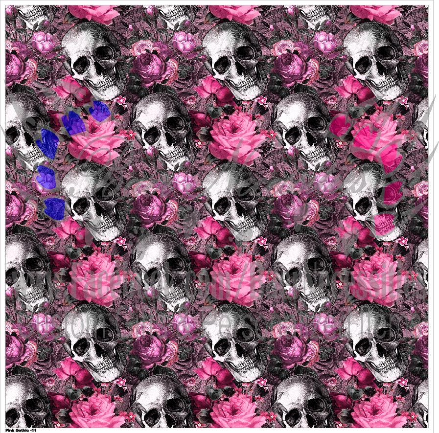 Pink Gothic 11 - Adhesive