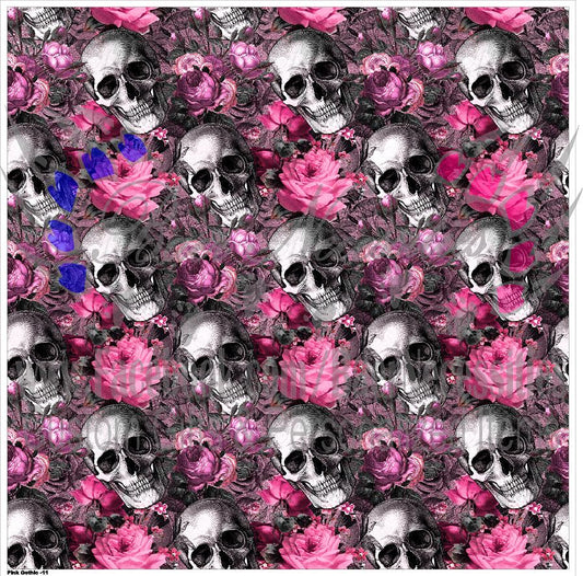 Pink Gothic 11 - Adhesive