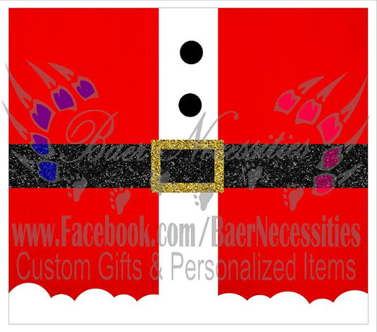Santa Outfit 20oz - Full Wrap