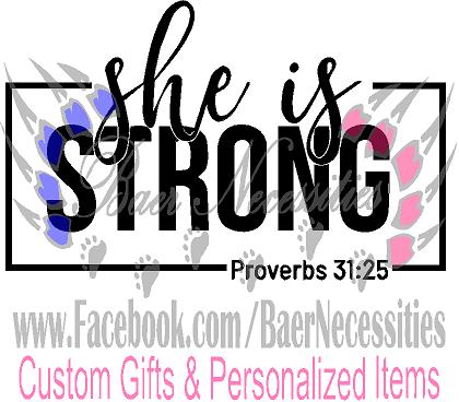 She is Strong - Transfer