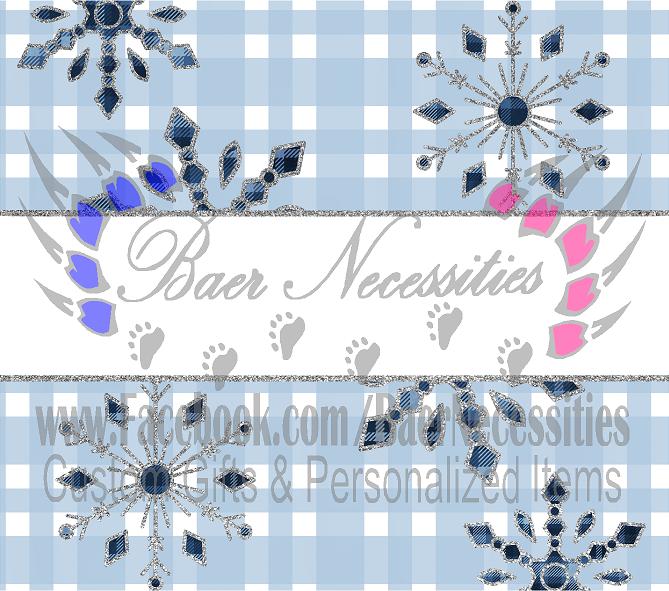 Snowflake Plaid - Full Wrap