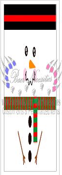 Snowman Outfit - Pen Wrap