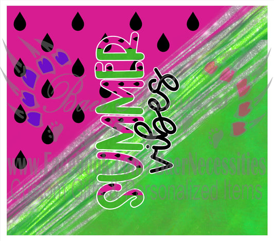 Summer Vibes Watermelon - Full Wrap