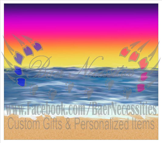 Beach Sunset - Full Wrap