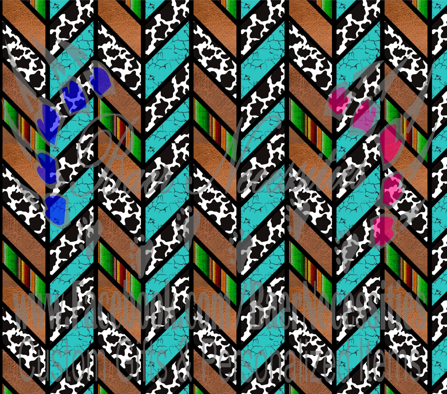 Western Tangram - Full Wrap