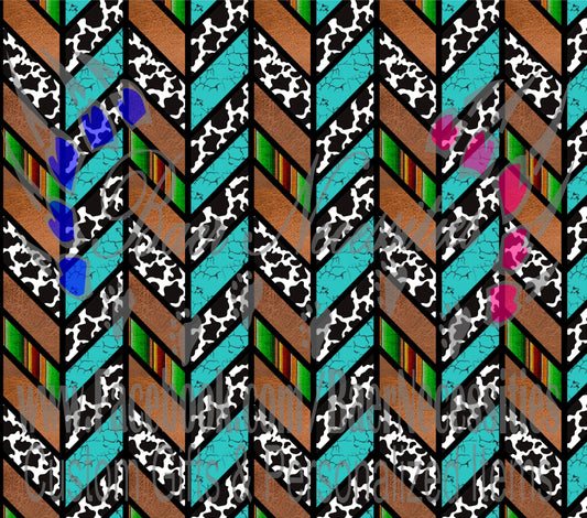 Western Tangram - Full Wrap