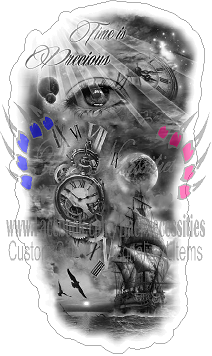 Time is Precious - Tumbler Decal