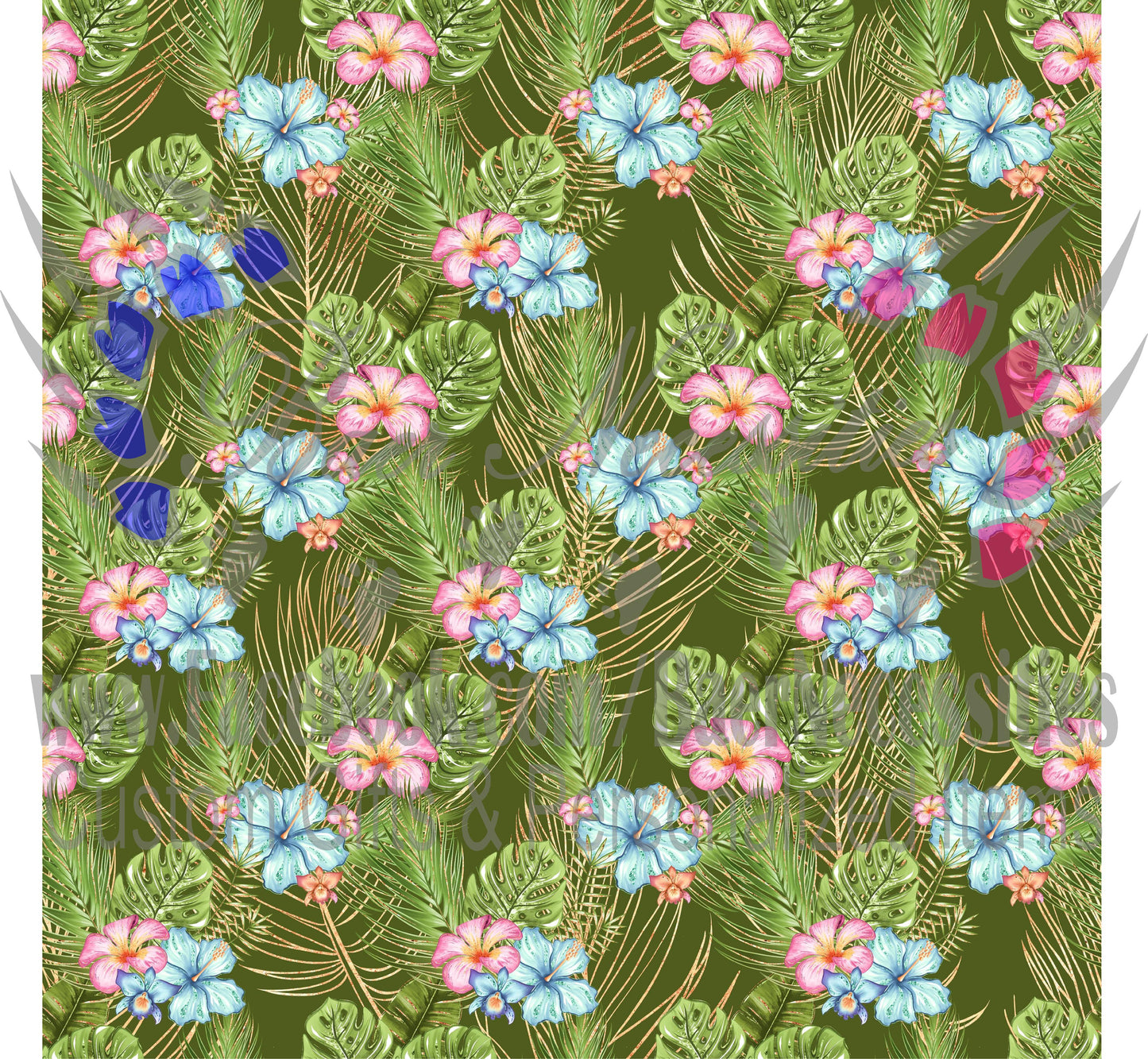 Tropical Bliss 02 - Adhesive