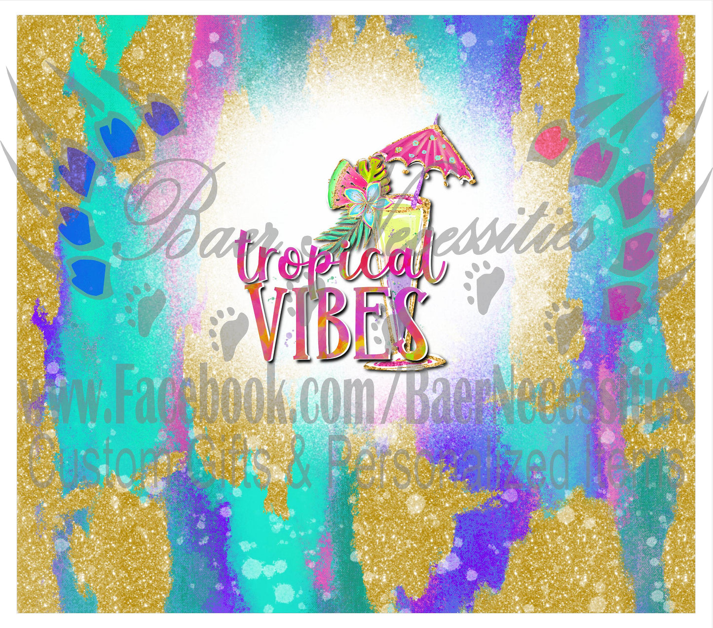 Tropical Vibes - Full Wrap