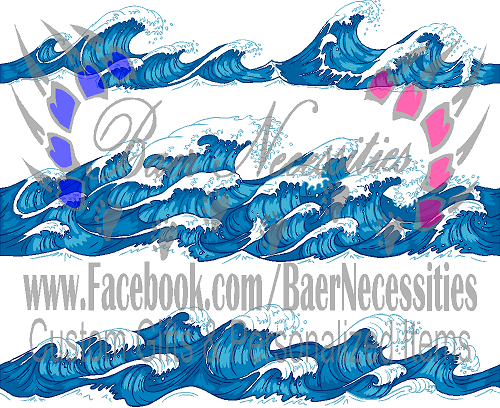 Wave Wrap - Tumbler Decal