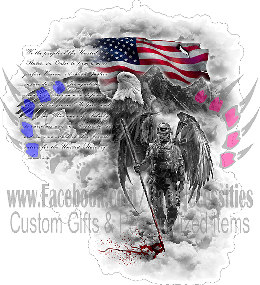 We Stand to Defend - Tumbler Decal