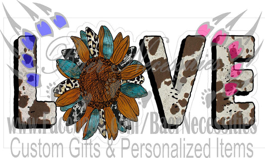 Western Love - Tumber Decal
